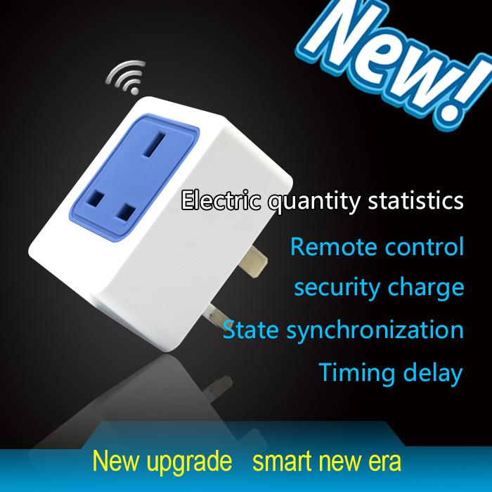 Wifi Smart Socket Digital Power Timer Switch Brezžični daljinski vtič Elektri...