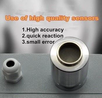 Wall Mounted Fixed Hydrogen H2 Gas Detector With Alarm